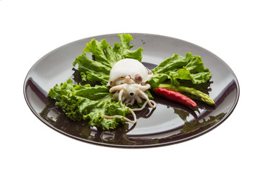 Boiled cuttlefish