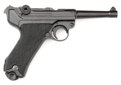 Parabellum black handgun