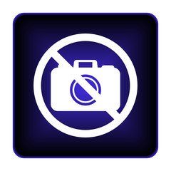 Forbidden camera icon