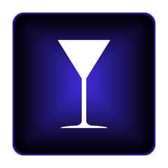Martini glass icon
