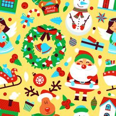 Christmas seamless pattern