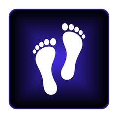 Foot print icon
