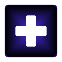 Medical cross icon