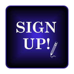 Sign up icon