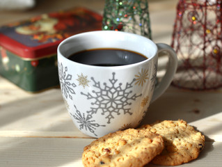 Christmas coffee.