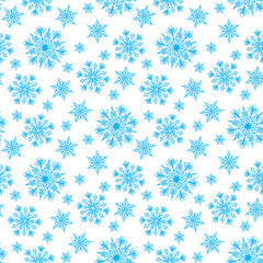 Seamless winter background