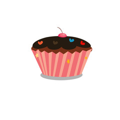 cream cake with fruit