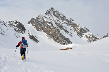 Showshoeing in Carpathians