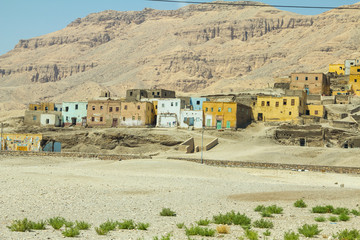 Freigelegte Anlage in Luxor