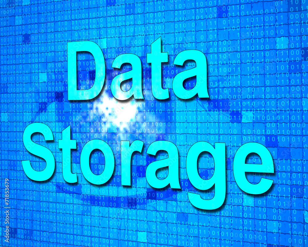 Poster data storage means archive hardware and technology