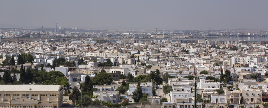 Tunis-Tunisia Capital city panorama 07/18/2014