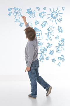 creation of a little kid