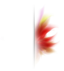 Flower vector background, easy all editable