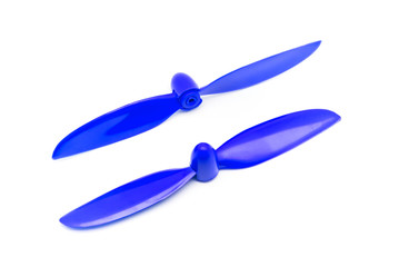 Pair of Blue Propellers for Radio Controlled Model Aircraft