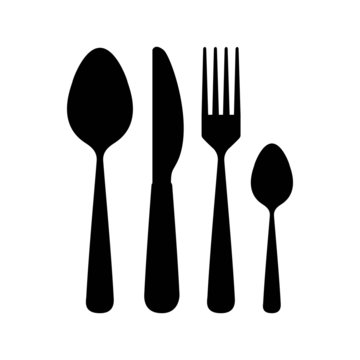 cutlery menu design