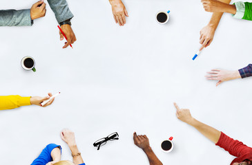 Group of People Planning on a New Project