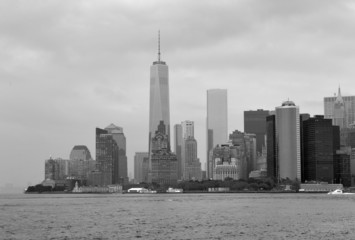 Obraz premium View of Downtown Manhattan, New York