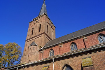Fototapeta premium St. Hubertuskirche in WILLICH-SCHIEFBAHN