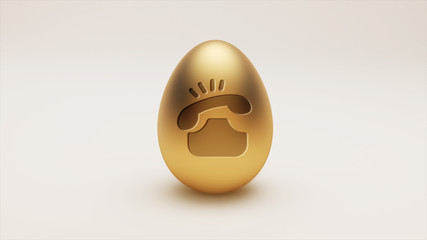 Egg Contact Icon