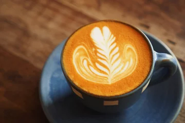 Foto op Plexiglas Koffiebar kop koffie