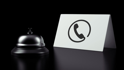 Hotel Bell Contact Icon