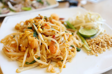 pad thai, stir thailand traditional of thai food