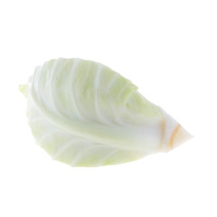 vegetable cabbage isolated on white background