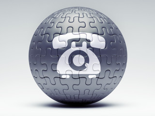 Puzzle Contact Icon