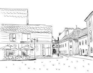 City sketch