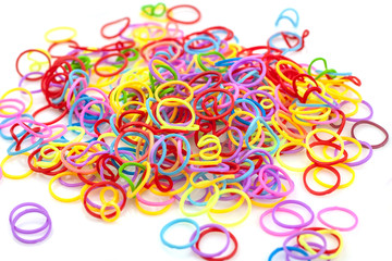 Fototapeta premium Bransoletka z tęczowego krosna