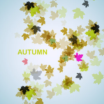 Autumn seasonal background