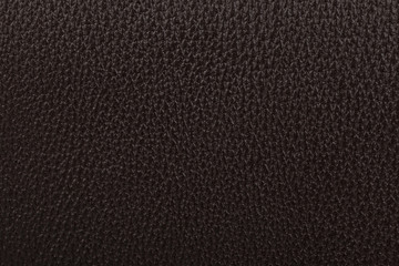 Dark brown leather texture background