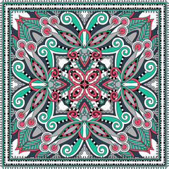 Traditional ornamental floral paisley bandanna