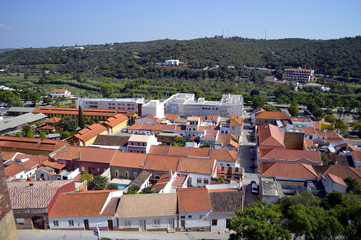 Fototapeta na wymiar Silves the old Moorish capital of Algarve in Portugal
