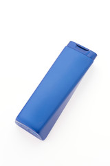 Plastic bottle isolated on white background