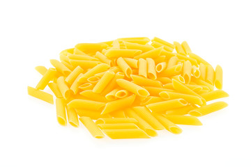Pasta isolated on white background