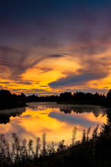 Fototapeta premium One Of Those Autumn Sunsets