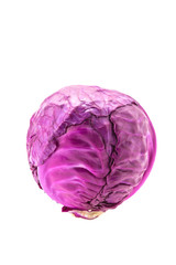 Cabbage isolated on white