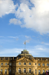 Fototapeta premium Neues Schloss - Stuttgart