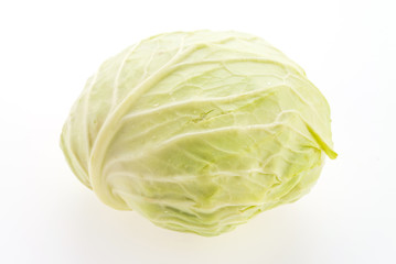 Cabbage isolated on white background