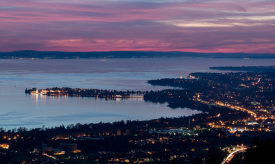 Lindau bei Nacht