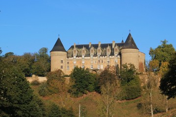 Fototapeta na wymiar Château de Rochechouart.