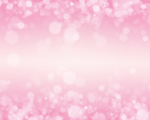 Pink bokeh background