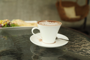 cup of hot chocolate