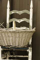 Basket and Chair
