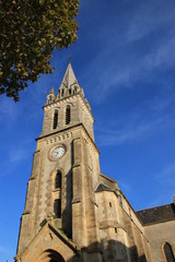 Fototapeta na wymiar Eglise de Lanouaille.(Dordogne)