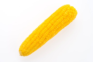 Corn isolated on white background