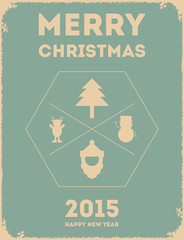 Merry Christmas Greeting Card