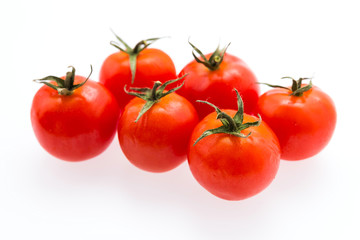 Tomato isolated on white