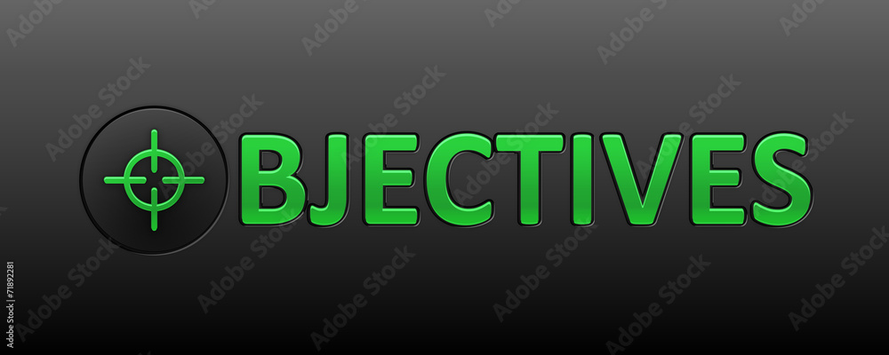 Poster objectives (metrics key performance indicators text)